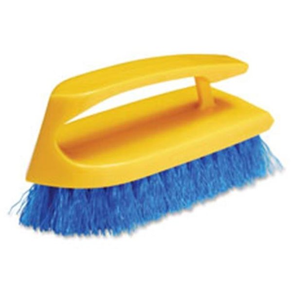 Rubbermaid Rubbermaid RCP6482COBCT Iron Handle Scrub Brush - Navy RCP6482COBCT
